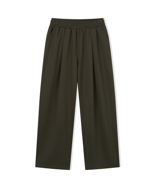 CAMEL WORK（キャメルワーク）の「ワンタックワイドスウェットパンツ（カーキ）（スウェットパンツ・メンズ・その他・LARGE/X-LARGE/SMALL/MEDIUM）」の2枚目の写真