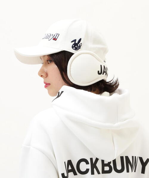 Jack Bunny!!（ジャックバニー）の「合繊耳当て (UNISEX)（その他小物・メンズ・ホワイト/ブラック系その他/ブラック・FREE）」の12枚目の写真