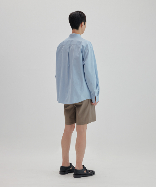NONBLANK(ノンブランク)の「ワイドフィットリネンハーフパンツ_MOCHA(その他パンツ・メンズ・その他・MEDIUM/SMALL/X-LARGE/LARGE)」の13枚目の写真