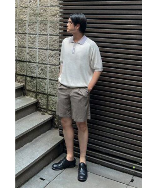 NONBLANK(ノンブランク)の「ワイドフィットリネンハーフパンツ_MOCHA(その他パンツ・メンズ・その他・MEDIUM/SMALL/X-LARGE/LARGE)」の17枚目の写真