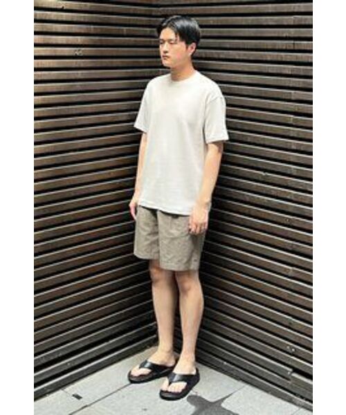 NONBLANK(ノンブランク)の「ワイドフィットリネンハーフパンツ_MOCHA(その他パンツ・メンズ・その他・MEDIUM/SMALL/X-LARGE/LARGE)」の18枚目の写真