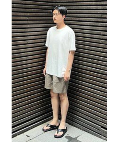 NONBLANK(ノンブランク)の「ワイドフィットリネンハーフパンツ_MOCHA(その他パンツ・メンズ・その他・MEDIUM/SMALL/X-LARGE/LARGE)」の19枚目の写真