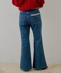 Chico | レースデザインフレアデニム(デニムパンツ)