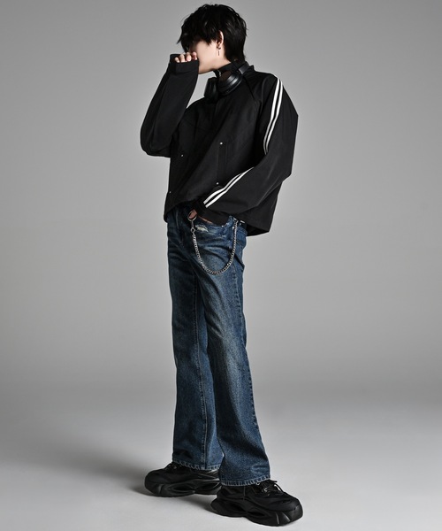 Hybrid Stretch Semi-Flare Denim / ハイブリッドストレッチセミフレア