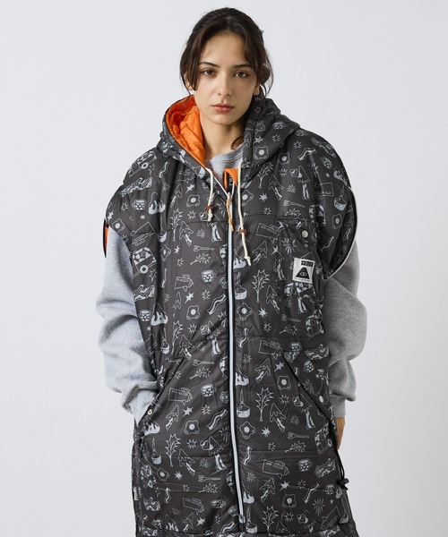 POLER/ポーラー】 REVERSIBLE NAPSACK/リバーシブルナップサック