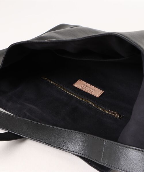 BICASH(ビカーシ)の「【BICASH/ビカーシ】レザーショルダーバッグ /#B863(ショルダーバッグ・メンズ・ダークブラウン/ブラック・FREE)」の5枚目の写真