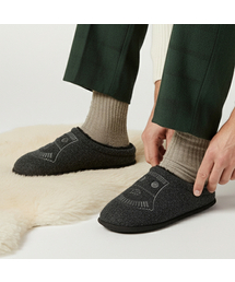 TOUCH GROUND（タッチグラウンド）の「ヴィンテージタッセルウームスライドブラック（サンダル）」