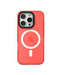 LIMBO（リンボ）の「iPhone MagSafe Red Red Color Jelly Case Design Cell Phone Limbo（スマホケース/カバー）」