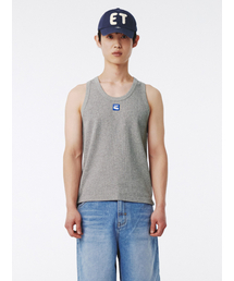 KIJUN MEN（キジュンメンズ）の「(M) Patch Tank Top Melange Grey（Tシャツ/カットソー）」