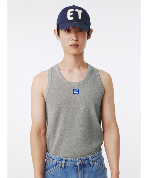 KIJUN MEN(キジュンメンズ)の「(M) Patch Tank Top Melange Grey(Tシャツ/カットソー・メンズ・その他・MEDIUM/LARGE)」の3枚目の写真