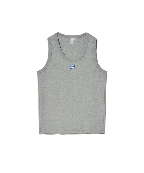 KIJUN MEN(キジュンメンズ)の「(M) Patch Tank Top Melange Grey(Tシャツ/カットソー・メンズ・その他・MEDIUM/LARGE)」の2枚目の写真