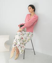 URBAN RESEARCH ROSSO WOMEN | ボタニカルプリントマキシスカート(スカート)