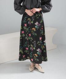 URBAN RESEARCH ROSSO WOMEN | ボタニカルプリントマキシスカート(スカート)