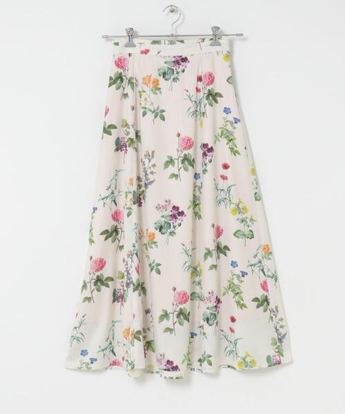 URBAN RESEARCH ROSSO WOMEN(アーバンリサーチ ロッソ)の「ボタニカルプリントマキシスカート(スカート・レディース・ブラック/オフホワイト・FREE)」の20枚目の写真