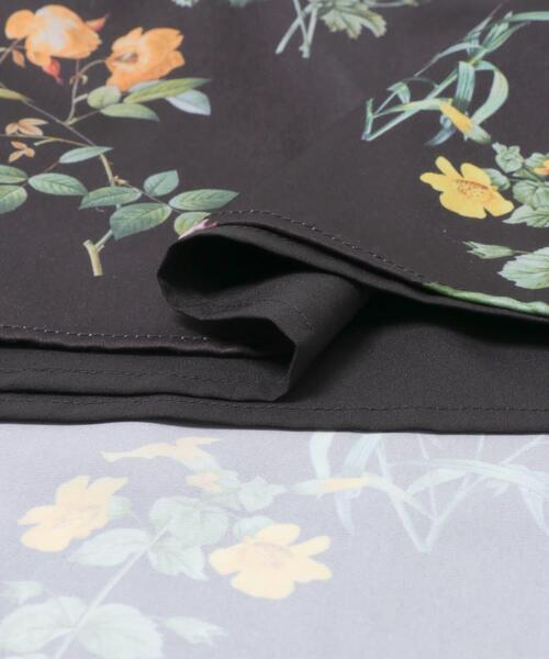 URBAN RESEARCH ROSSO WOMEN(アーバンリサーチ ロッソ)の「ボタニカルプリントマキシスカート(スカート・レディース・ブラック/オフホワイト・FREE)」の9枚目の写真