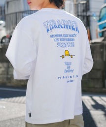 THRASHER（スラッシャー）の「Mark Gonzales L S T-SHIRTS THRASHER スラッシャー コラボ長袖TシャツロンT（Tシャツ/カットソー）」