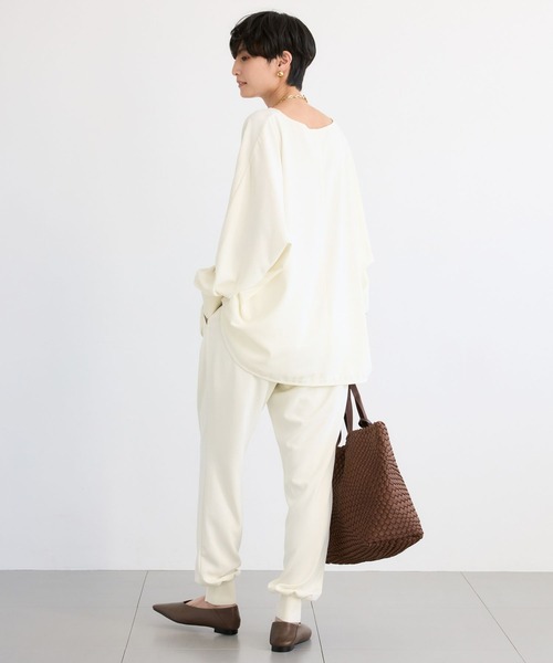 BARNYARDSTORM（バンヤードストーム）の「BARNYARDSTORM / NEWダブルクロスプルオーバー（Tシャツ/カットソー・レディース・チャコールグレー/カーキ/ブラック/ホワイト・M/S）」の22枚目の写真