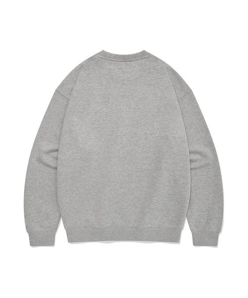 COVERNAT(カバーナット)の「C LOGO MAN TO MAN(スウェット・メンズ・杢グレー/オートミール・LARGE/MEDIUM/SMALL/X-LARGE/X-SMALL)」の4枚目の写真