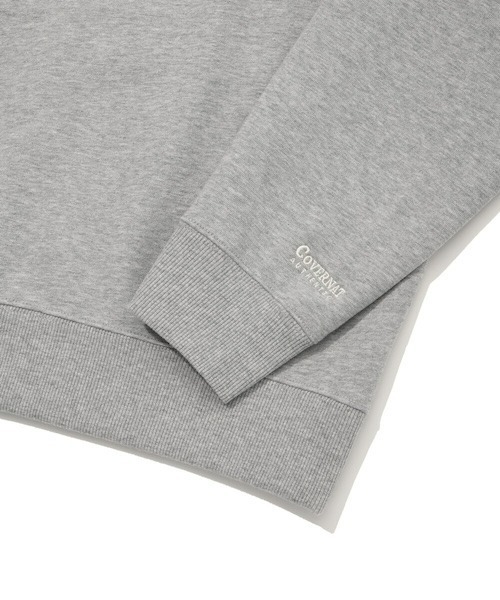 COVERNAT(カバーナット)の「C LOGO MAN TO MAN(スウェット・メンズ・杢グレー/オートミール・LARGE/MEDIUM/SMALL/X-LARGE/X-SMALL)」の7枚目の写真