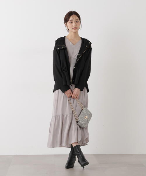 PROPORTION BODY DRESSING(プロポーションボディドレッシング)の「スプリングマウンテンパーカー / 1216155100(マウンテンパーカー・レディース・ブルー/ベージュ/ブラック/オフホワイト・MEDIUM/SMALL)」の13枚目の写真