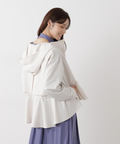 PROPORTION BODY DRESSING(プロポーションボディドレッシング)の「スプリングマウンテンパーカー / 1216155100(マウンテンパーカー・レディース・ブルー/ベージュ/ブラック/オフホワイト・MEDIUM/SMALL)」の9枚目の写真