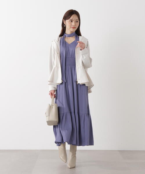 PROPORTION BODY DRESSING(プロポーションボディドレッシング)の「スプリングマウンテンパーカー / 1216155100(マウンテンパーカー・レディース・ブルー/ベージュ/ブラック/オフホワイト・MEDIUM/SMALL)」の8枚目の写真