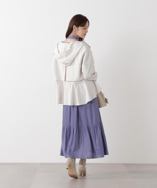 PROPORTION BODY DRESSING(プロポーションボディドレッシング)の「スプリングマウンテンパーカー / 1216155100(マウンテンパーカー・レディース・ブルー/ベージュ/ブラック/オフホワイト・MEDIUM/SMALL)」の7枚目の写真