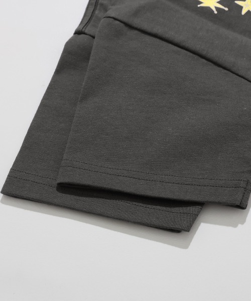 KRIFF MAYER Kid's Collection(クリフメイヤーキッズコレクション)の「【本体綿100%】楽LUCK-Tシャツ(moon)(Tシャツ/カットソー・キッズ・ネイビー/イエロー/チャコール/オフホワイト・170/160/150/140/130/120)」の16枚目の写真