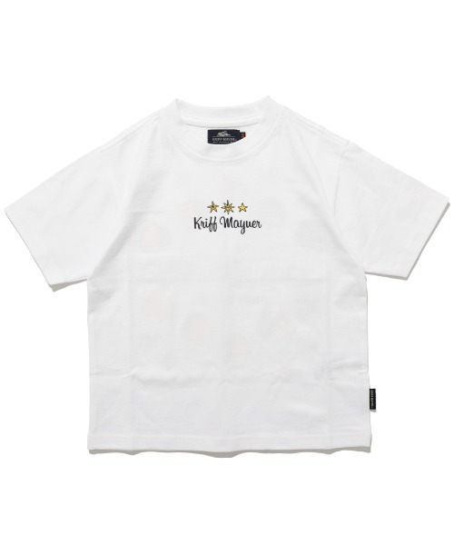 KRIFF MAYER Kid's Collection(クリフメイヤーキッズコレクション)の「【本体綿100%】楽LUCK-Tシャツ(moon)(Tシャツ/カットソー・キッズ・ネイビー/イエロー/チャコール/オフホワイト・170/160/150/140/130/120)」の19枚目の写真