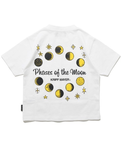 KRIFF MAYER Kid's Collection(クリフメイヤーキッズコレクション)の「【本体綿100%】楽LUCK-Tシャツ(moon)(Tシャツ/カットソー・キッズ・ネイビー/イエロー/チャコール/オフホワイト・170/160/150/140/130/120)」の20枚目の写真