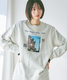 PAGEBOY | フォトプリントミニウラケロングスリーブ(Tシャツ/カットソー)