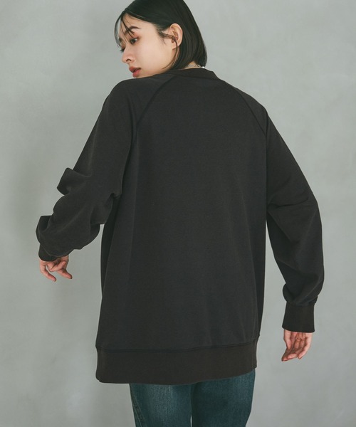 PAGEBOY（ページボーイ）の「フォトプリントミニウラケロングスリーブ（Tシャツ/カットソー・レディース・レッド/オートミール/チャコールグレー・FREE）」の10枚目の写真