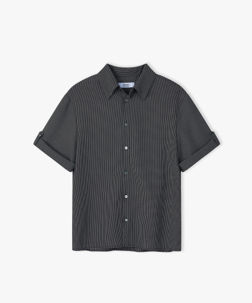 FLAWSROOM(フローズルーム)の「Half Rollup Shirts CHARCOAL(シャツ/ブラウス・メンズ・その他・MEDIUM/LARGE)」の4枚目の写真