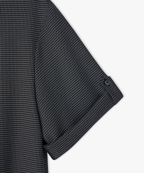FLAWSROOM(フローズルーム)の「Half Rollup Shirts CHARCOAL(シャツ/ブラウス・メンズ・その他・MEDIUM/LARGE)」の7枚目の写真