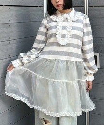 Candy Stripper | LACE COLLAR POLO ワンピース(ワンピース)