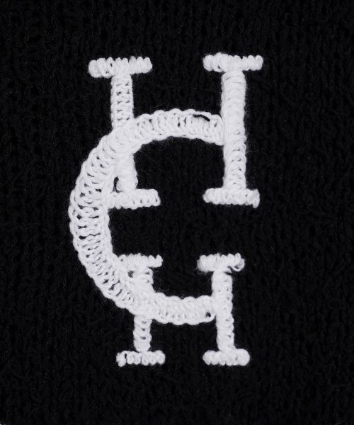 HARDCORE HAPPINESS（ハードコアハピネス）の「HCH刺繍サマーブークルニットトップス_BLACK（Tシャツ/カットソー・レディース・その他・FREE）」の4枚目の写真