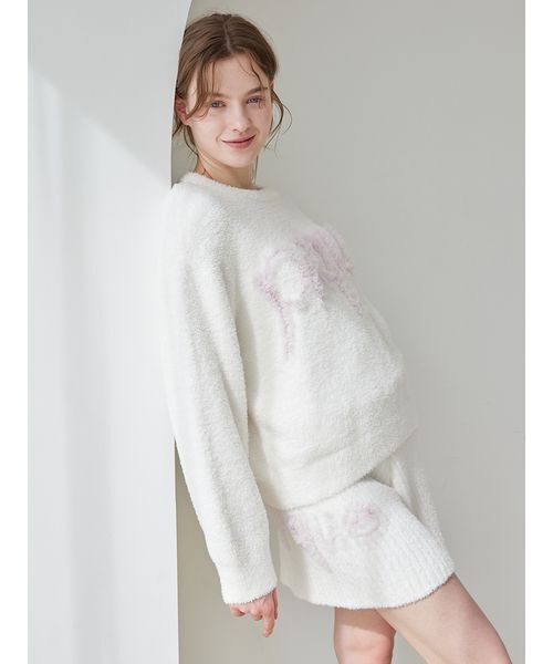 フリルロゴプルオーバー（ルームウェア/パジャマ）｜gelato pique