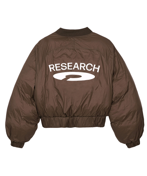 FDR(エフディーアール)の「Reversible Glossy Crop Short Puffer Brown(ダウンジャケット/コート・レディース・その他・FREE)」の6枚目の写真
