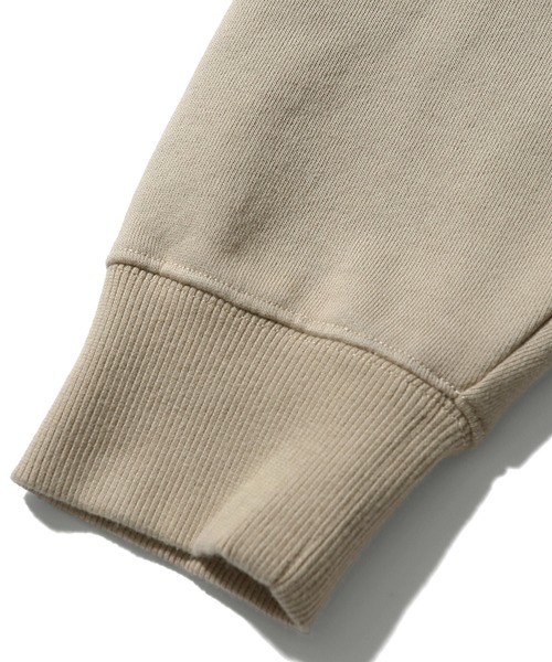 X-girl（エックスガール）の「EMBROIDERED LOGO ZIP UP SWEAT HOODIE（パーカー・レディース・ブラック/カモフラージュ/ベージュ・S/M）」の22枚目の写真