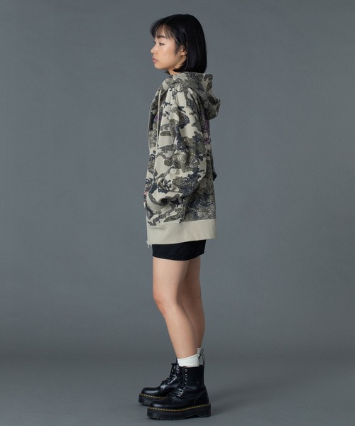ouf clothing パーカー 50%OFF【seventy seven(セブンティセブン)】 middle onz zip up sweat