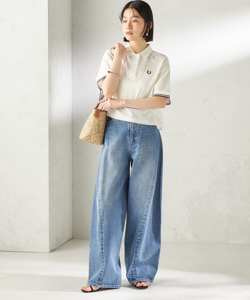 FRED PERRY:G2174SHEER TIPPED POLO（ポロシャツ）｜FRED PERRY