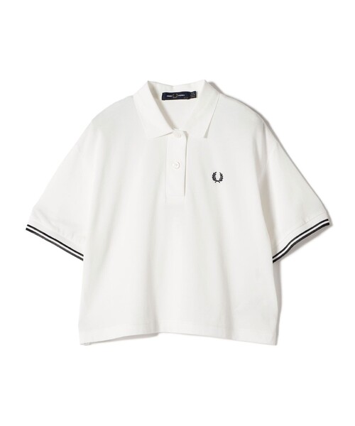 FRED PERRY(フレッドペリー)の「FRED PERRY:G2174SHEER TIPPED POLO(ポロシャツ・レディース・ネイビー/ホワイト・ONE SIZE)」の19枚目の写真