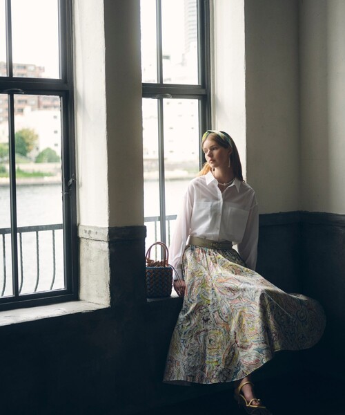 ANAYI（アナイ）の「ワイドバックルベルト（ベルト・レディース・ブラック/ライトグレー・FREE）」の5枚目の写真