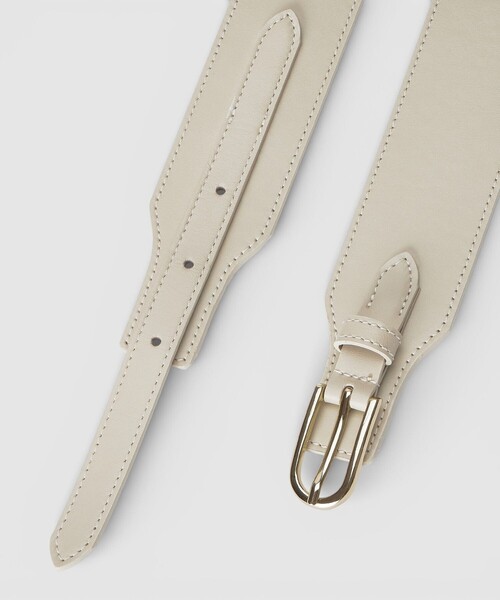 ANAYI（アナイ）の「ワイドバックルベルト（ベルト・レディース・ブラック/ライトグレー・FREE）」の7枚目の写真