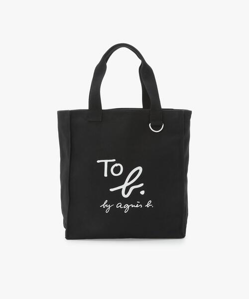 コットン ロゴ トートバッグ