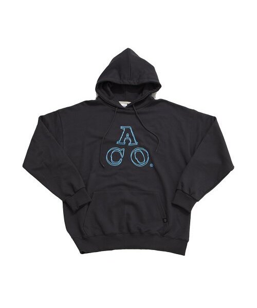 APOSTROPHE COMMA(アポストロフィコンマ)の「ACO LOGO HOODIE (Charcoal/Blue)(パーカー・メンズ・その他・L/M)」の3枚目の写真