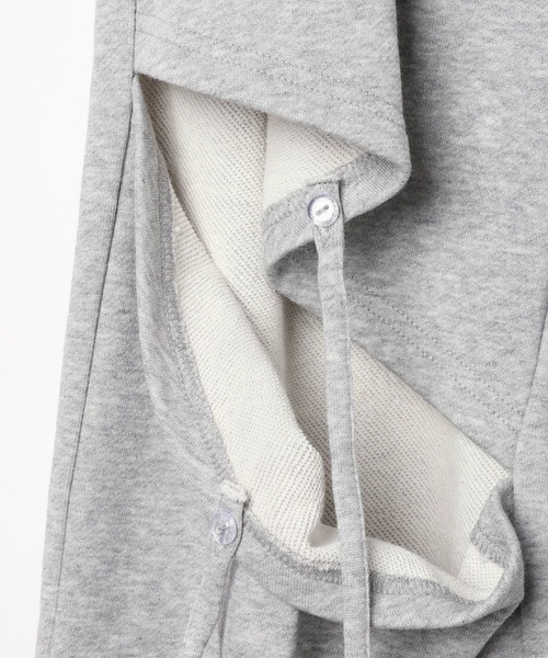 Heather(ヘザー)の「アソートスリットデザインパンツ 652162(スウェットパンツ・レディース・グレー/ブラック・FREE)」の10枚目の写真