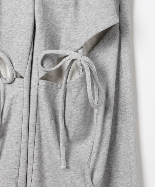 Heather(ヘザー)の「アソートスリットデザインパンツ 652162(スウェットパンツ・レディース・グレー/ブラック・FREE)」の9枚目の写真