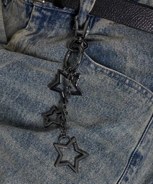 VELNUS（ベルナス）の「【VELNUS】Triple Star/Heart Carabiner Keychain / 3連スター/ハート カラビナキーホルダー（キーホルダー）」