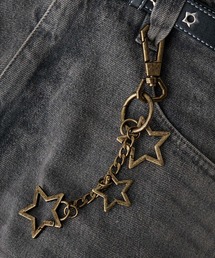VELNUS（ベルナス）の「【VELNUS】Triple Star/Heart Carabiner Keychain / 3連スター/ハート カラビナキーホルダー（キーホルダー）」